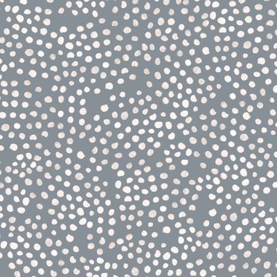 Abstract polka dots on gray background