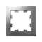 Рамка 1-м AtlasDesign сталь SE ATN000901