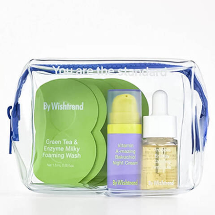 Набор миниатюр By Wishtrend Smooth Skin Journey Kit
