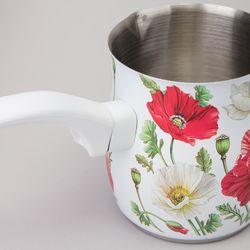 ТУРКА AGNESS "БЕЛЫЕ МАКИ" 680 МЛ МАЛ=12ШТ