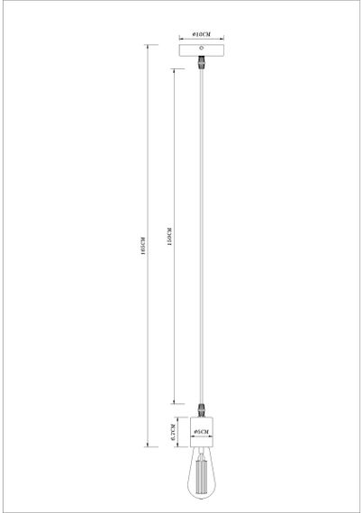 Подвесной светильник Arte Lamp Mark A7047SP-1BK