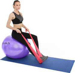 Мяч для фитнеса «ФИТБОЛ-65» Bradex SF 0718 с насосом, фиолетовый