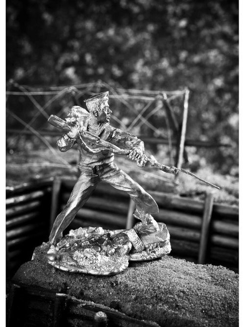 Оловянный солдатик Моряк с винтовкой № 2