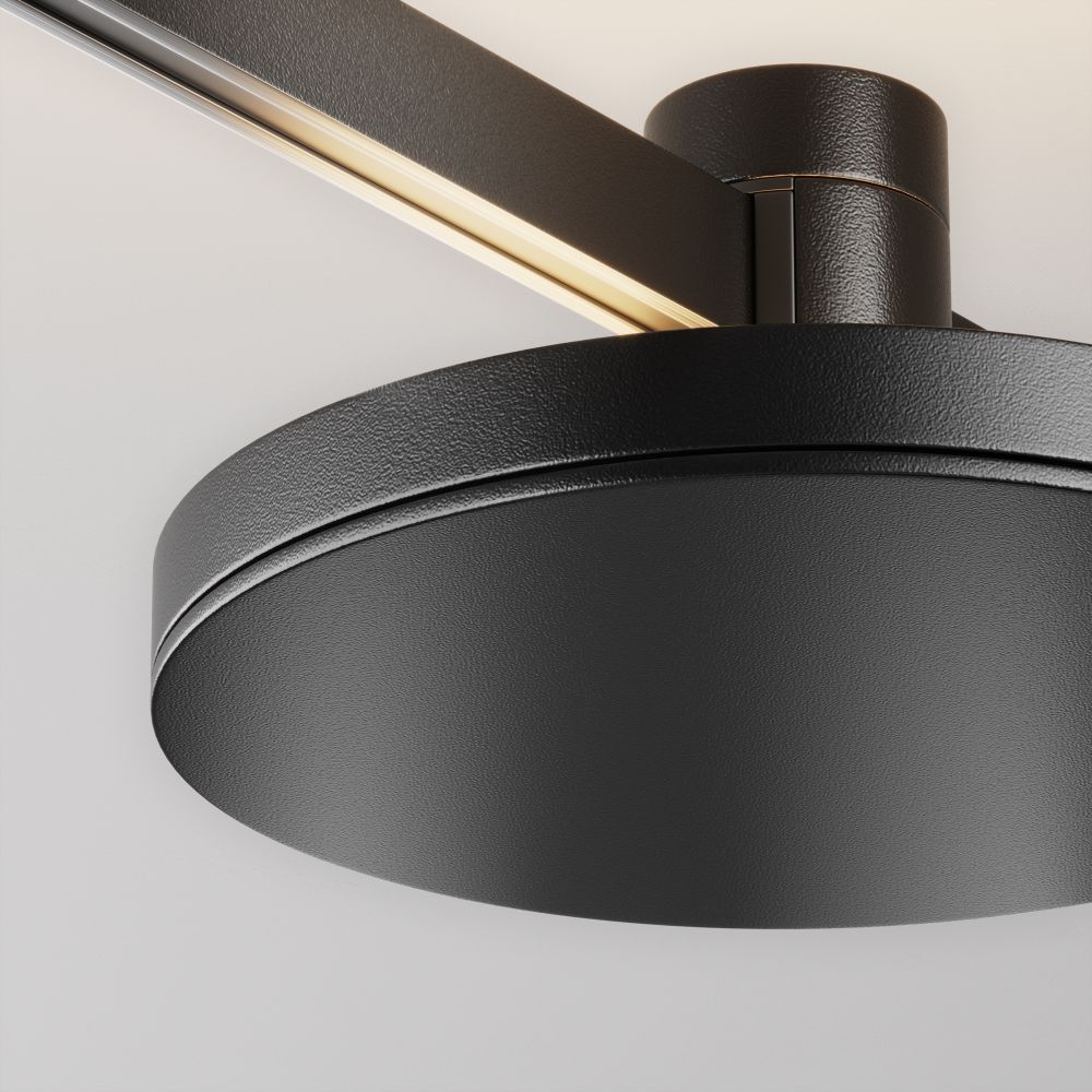 Трековый магнитный светодиодный светильник Maytoni Flarity   TR152-1-7W3K-B