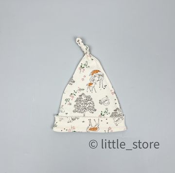 Шапочка однослойная "Олененок в лесу"