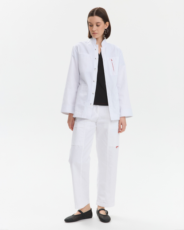 Брюки медицинские женские Котонэ, белый