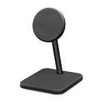 Зарядная станция MagSafe Twelve South HiRise 2 Deluxe для iPhone и AirPods (Qi2) Беспроводная зарядка: Qi 15 Вт, Qi 5 Вт. Проводная зарядка: нет. Сертификация Qi2. Отсутствует LED-индикация