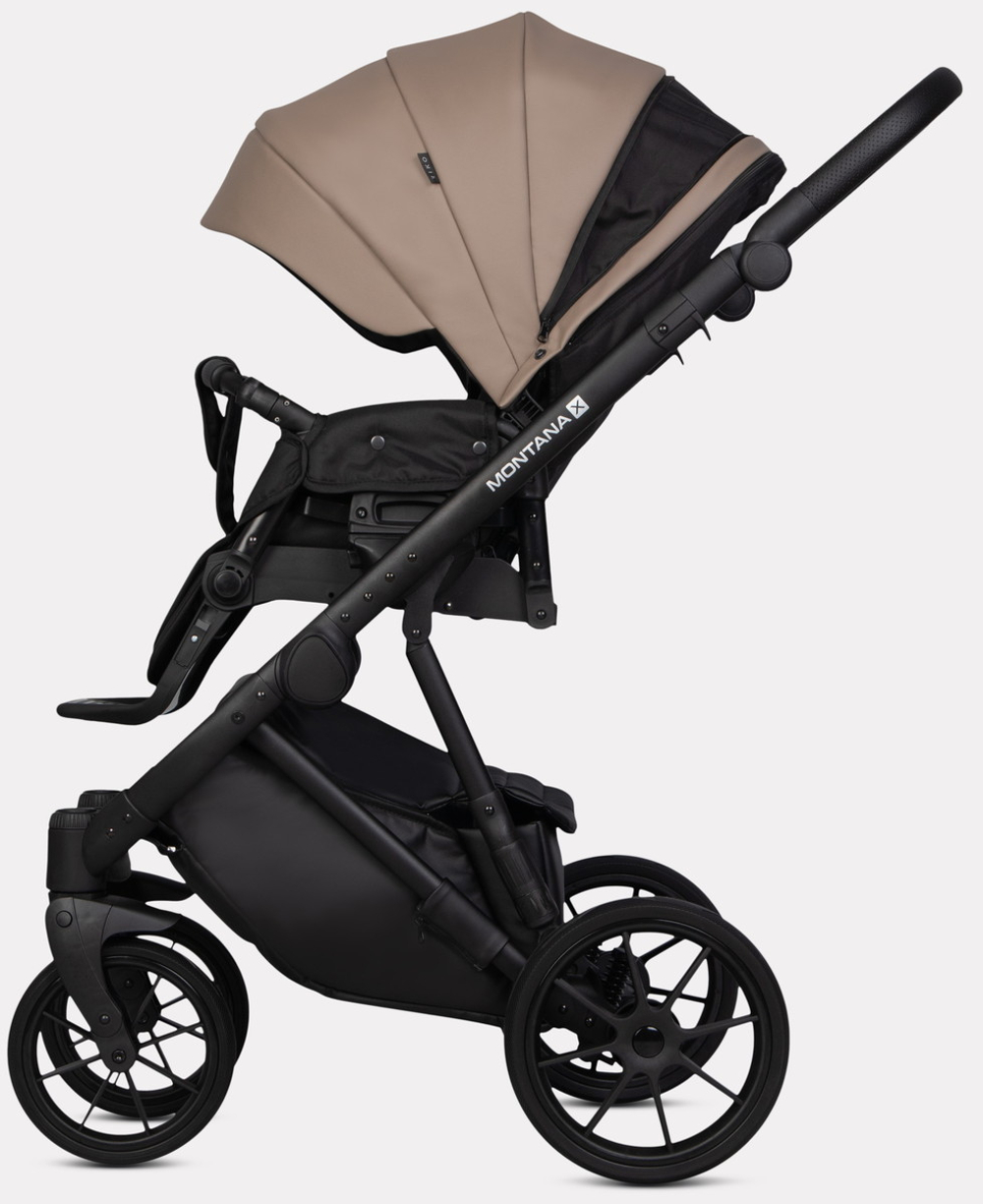 Детская коляска Riko Basic Montana X Ecco 3 в 1 22 Beige (бежевый)