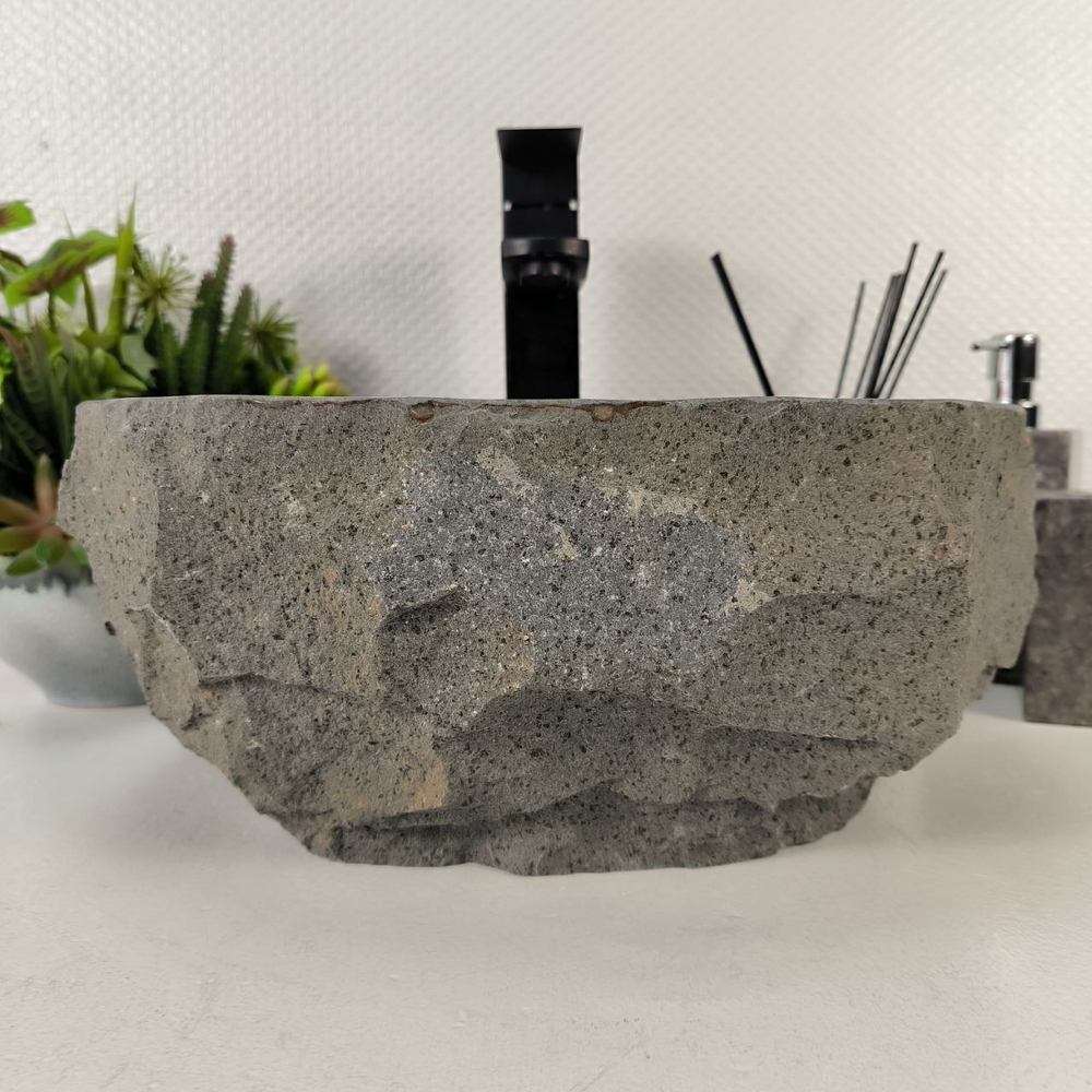 Раковина из андезита Erozy Grey EA-65562 36*31*15 0037
