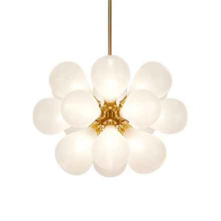Pendant design lamp  Cintola Maxi  by Tom Kirk (White)