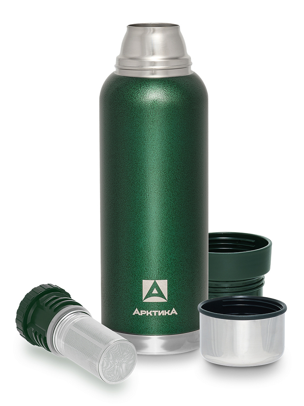 Арктика 1200 мл с ситечком зелёный