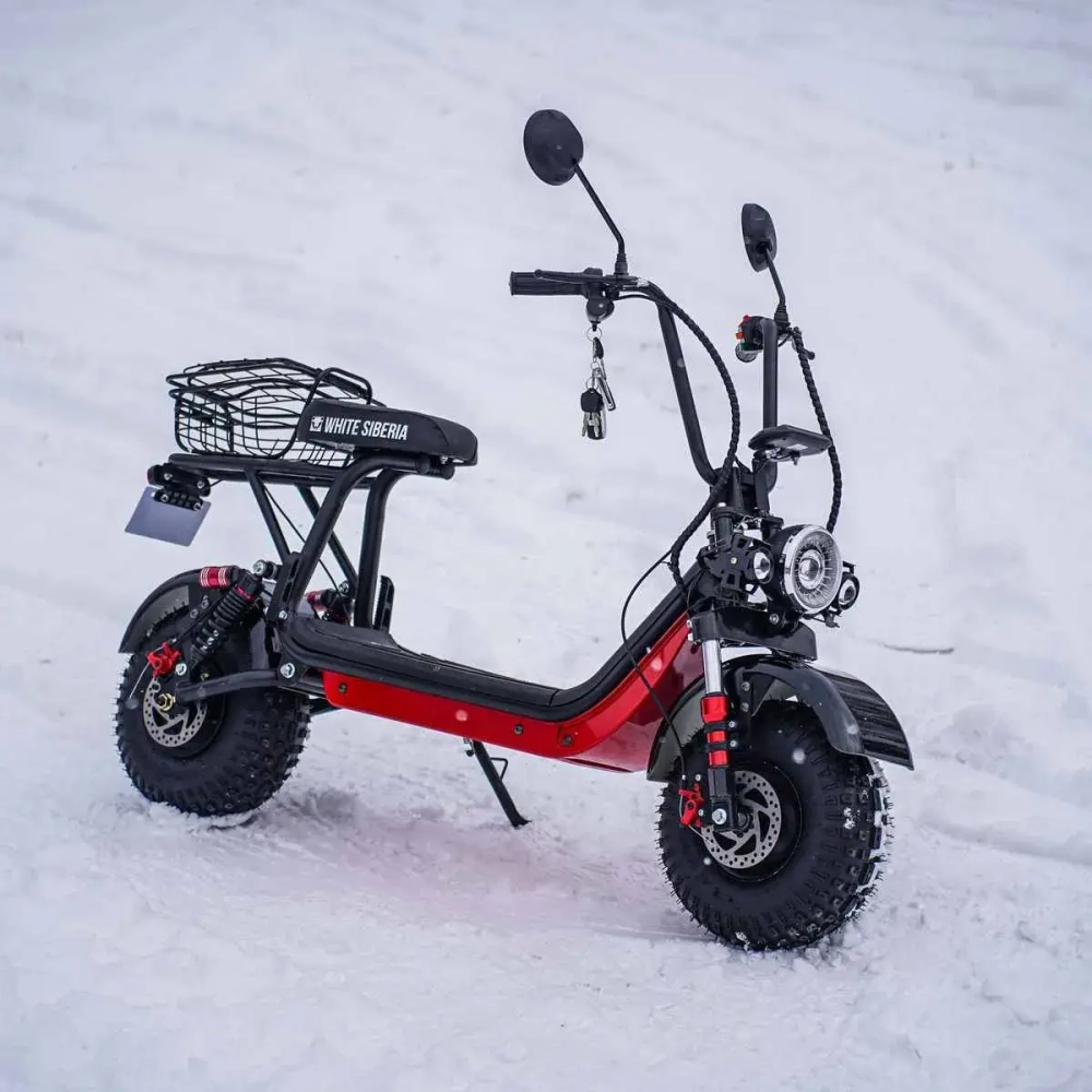 Электроскутер WHITE SIBERIA MINI R 1.5 1200W