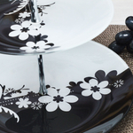 Фруктовница 3-х ярусная "Ромашки"