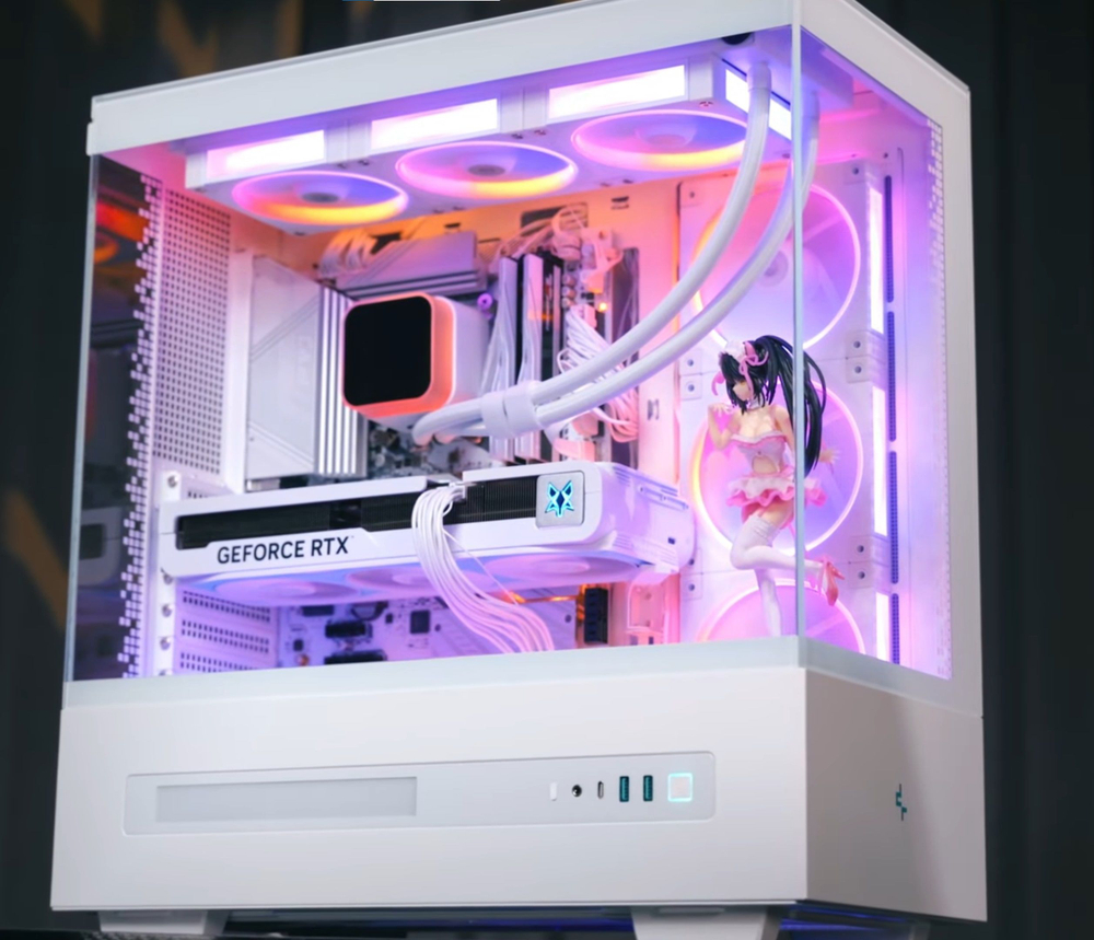 RTX5090 32Gb игровой компьютер Core ULTRA i9 285K 24ядра/ 64GB DDr5/ SSD 4ТБ/1200W 80+ /Win 11 PRO