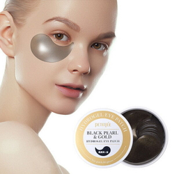 Гидрогелевые патчи для глаз Petitfee Black Pear &Gold Hydrogel Eye Patch, 60шт*1.4г
