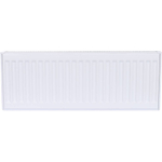 Радиатор панельный профильный ROMMER Compact тип 11 - 300x800 мм (подкл.боковое, белый)