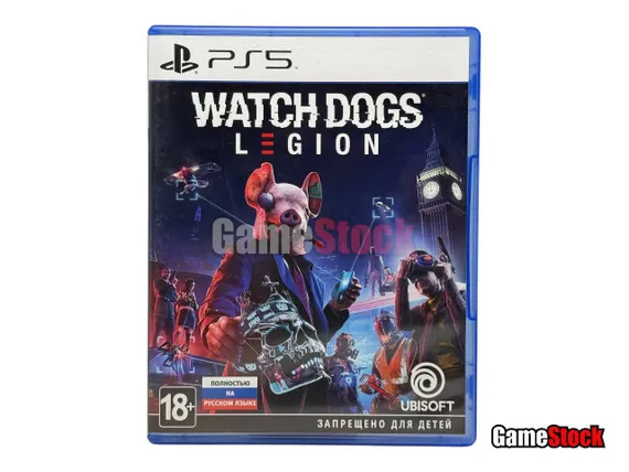 PS5 Watch Dogs: Legion (Б/У, Полностью на русском языке, PPSA-01500)