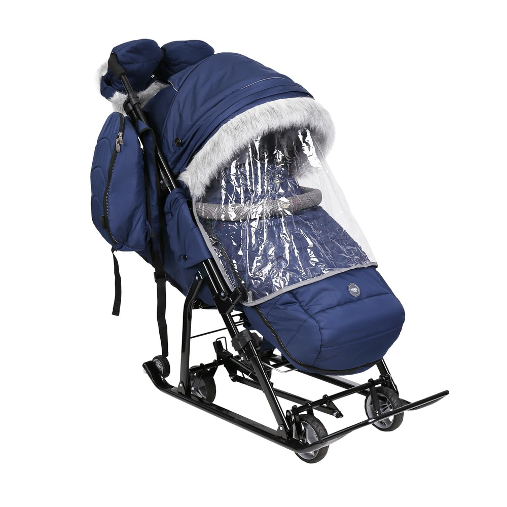 Коляска комбинированная «Ника Детям 7-5SK» Темно-синий (арт. НД7-5SK/ТС)