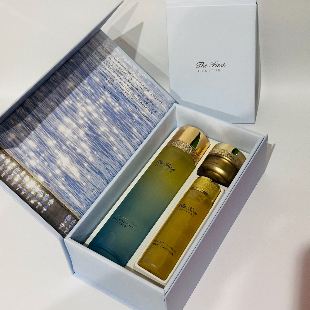 Эссенция антивозрастная THE FIRST GENITURE Gel Essential Source Special Set