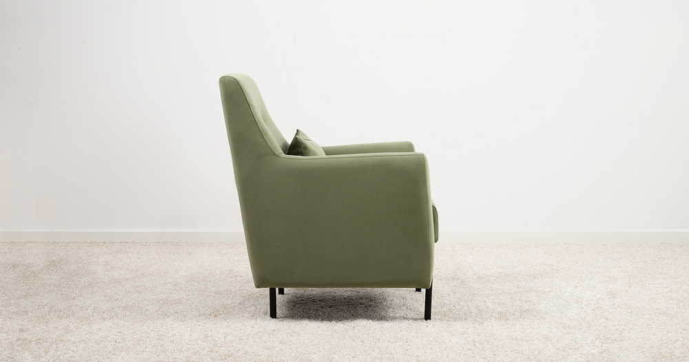 Барселона кресло для отдыха (оливковый)