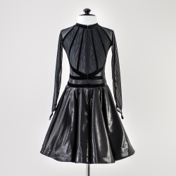 черное платье для танцев