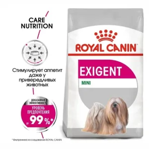 Корм для собак, Royal Canin Mini Exigent, привередливых в питании