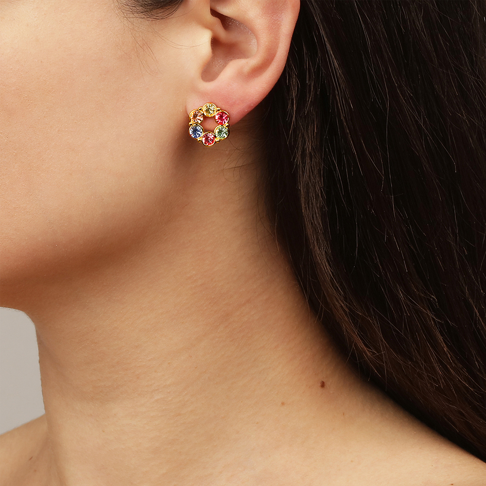 Серьги Dyrberg Kern URSULA SG PASTEL MULTI 440074