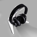 Подставка-держатель для накладных наушников, настольная, 3D печать, белая