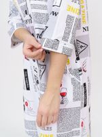 433 Халат "Газета" SveTekst (Акция)