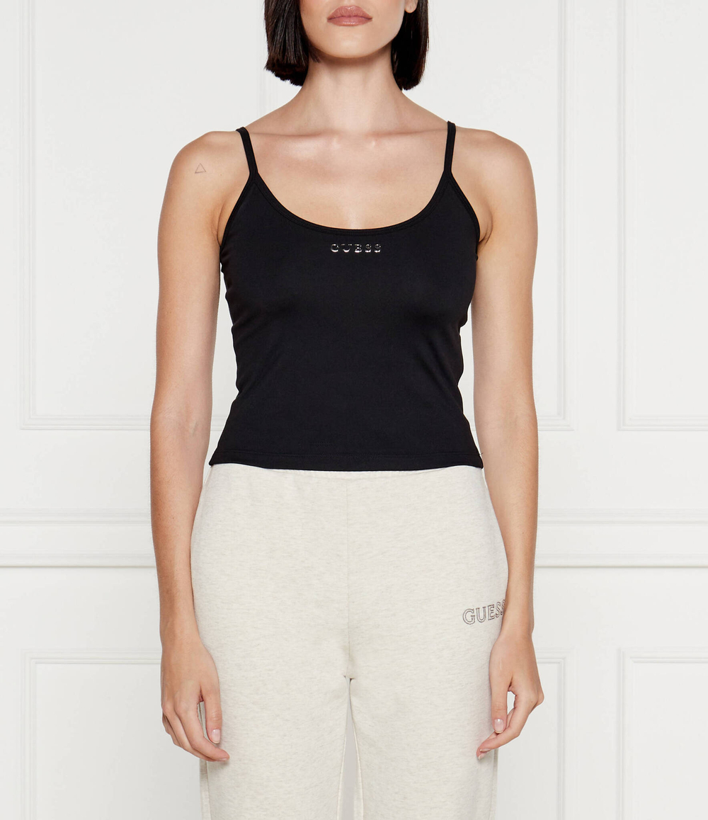 Топ MARIKA GUESS ACTIVE - черный(V4YP11 KCD02)