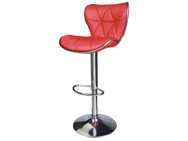 Стул барный  Cremona КРАСНЫЙ/ХРОМ