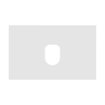 Столешница под раковину Aquaton Либерти 75 белый глянец (1A281003LY010)