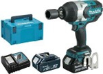 Гайковерт аккумуляторный MAKITA DTW 1001 RTJ ударный, бесщеточный DTW1001RTJ