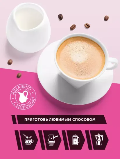 Кофе молотый Живой Кофе Виенна Кафе Карамель 250 гр.