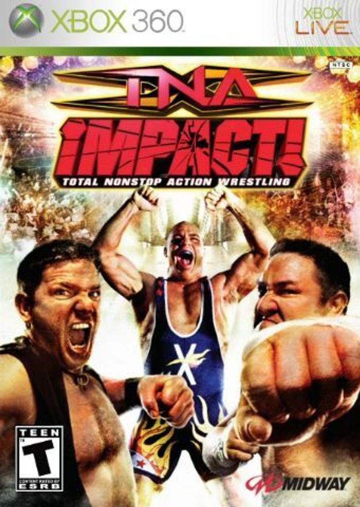 TNA Impact Xbox 360 Б\У