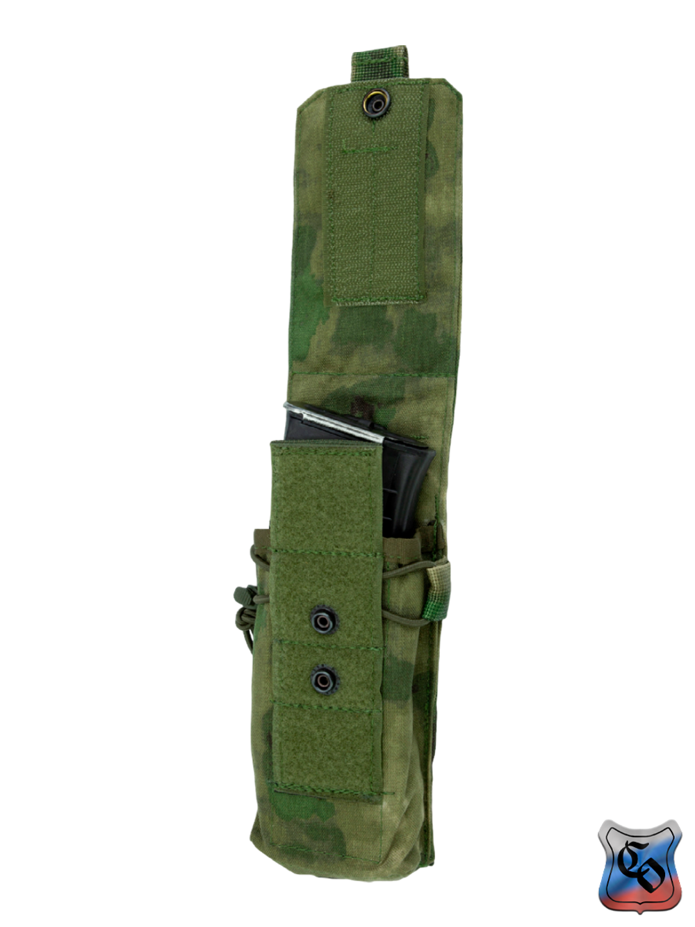 Подсумок SSO 1АК103 MOLLE с кнопками, липучкой и утяжкой. A-Tacs FG