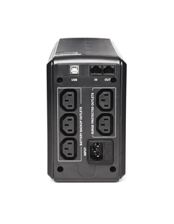 Powercom Smart King Pro+ SPT-700, Line-Interactive, 700VA/560W, Tower, 5*IEC320-C13 (2 surge & 3 batt), black (1154033)