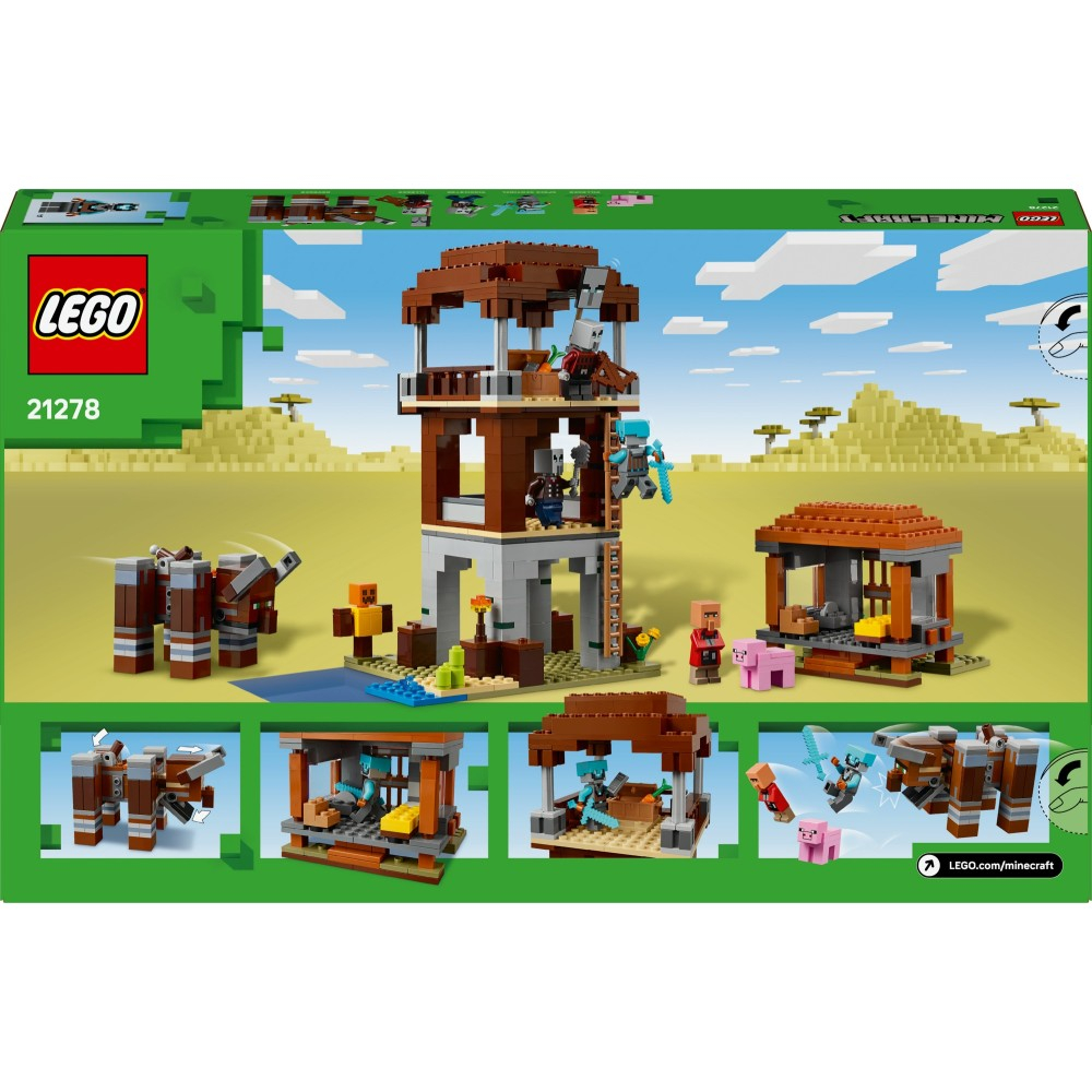 LEGO Minecraft - Убежище разбойников и разрушителей 21278