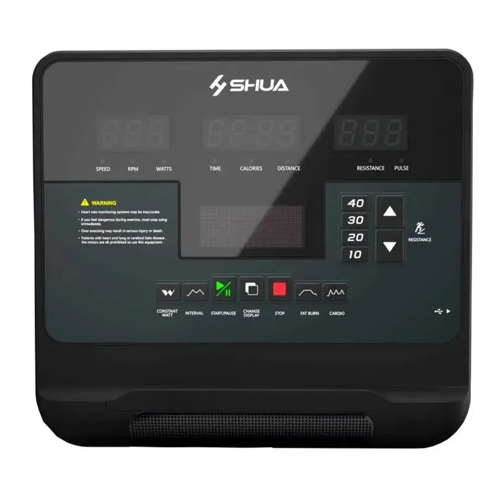 Велотренажер горизонтальный SHUA SH-B9100R LED