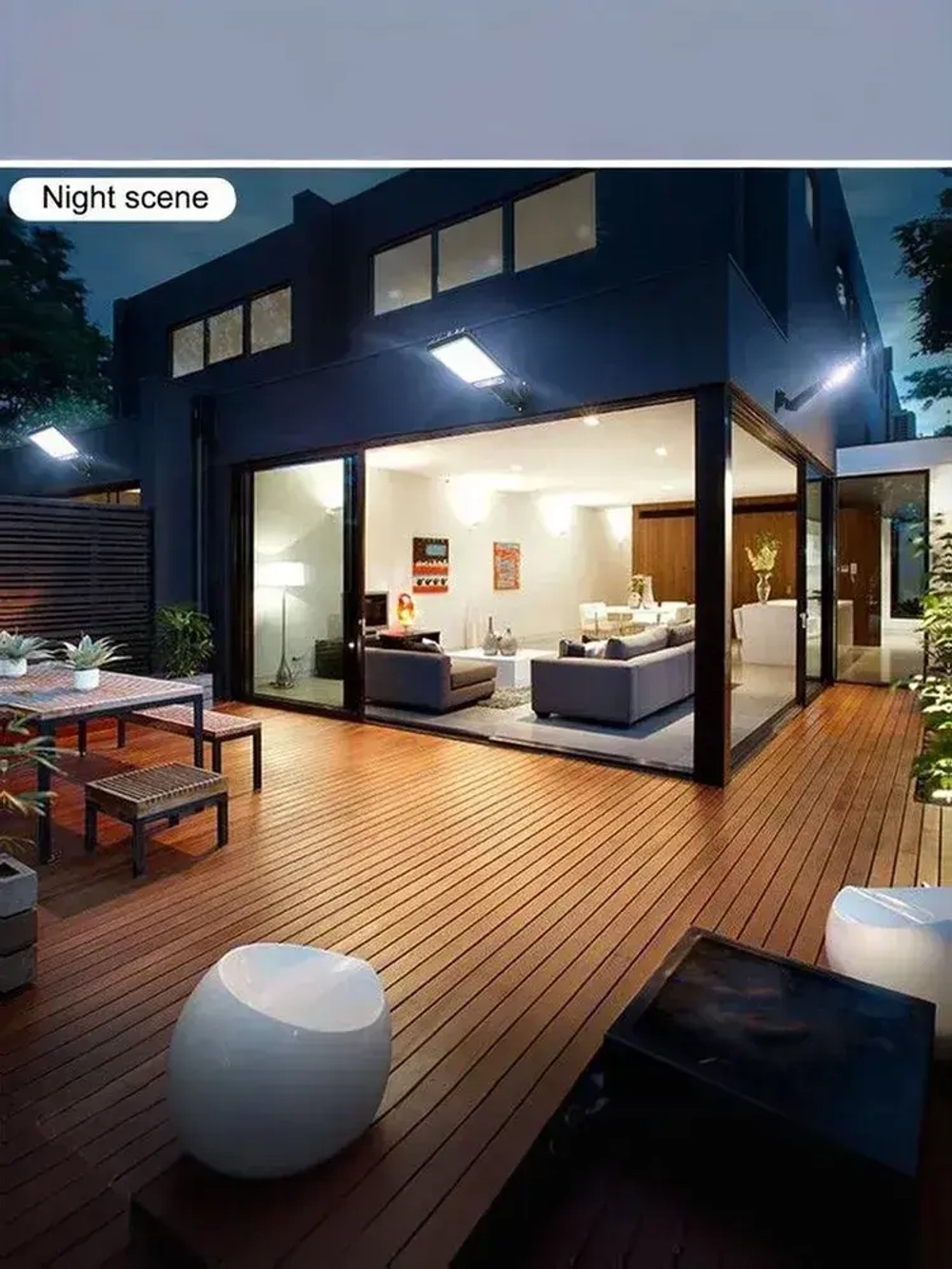 Уличный светильник, Без цоколя