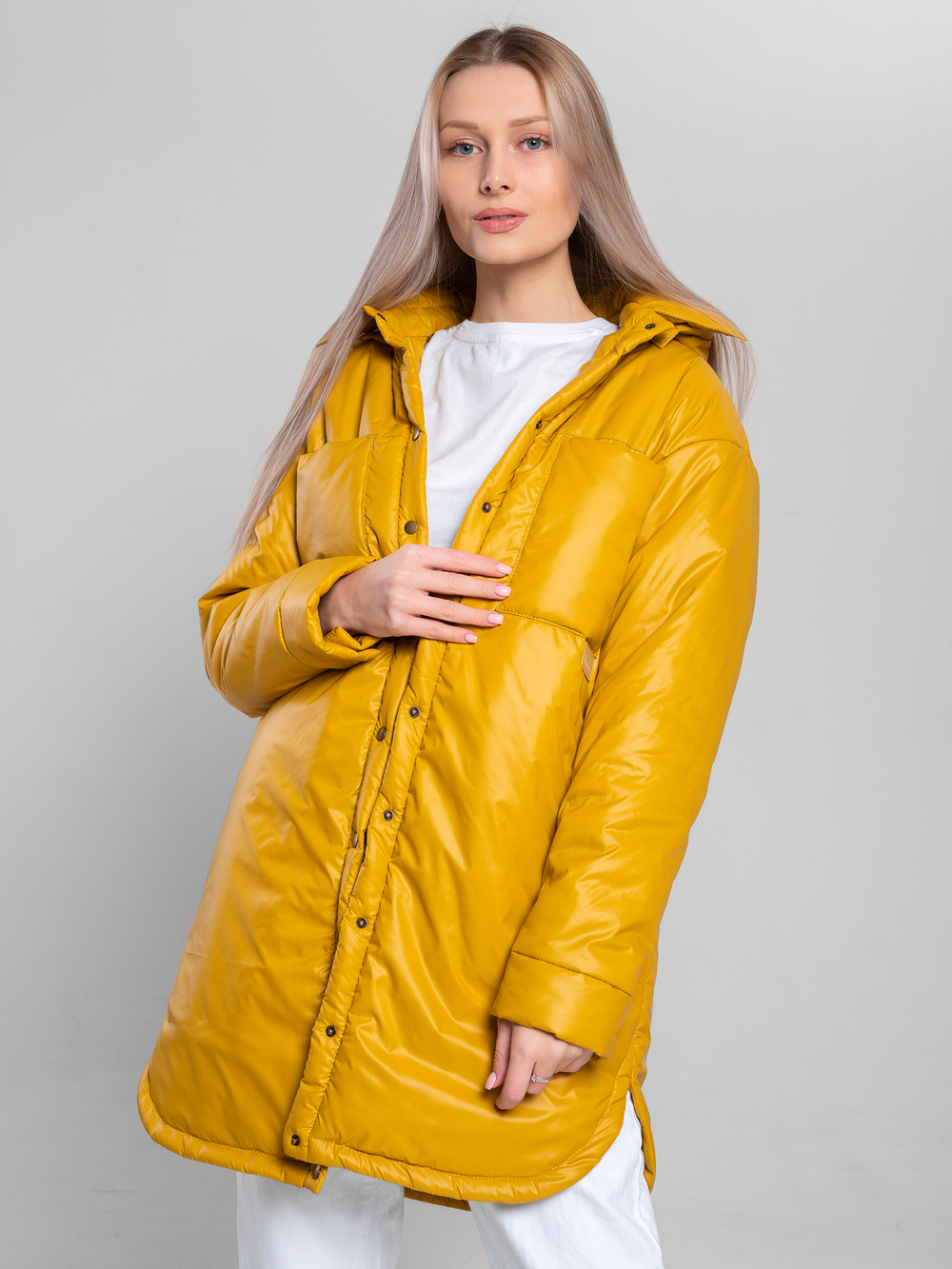 Куртка женская "Урбан" горчица