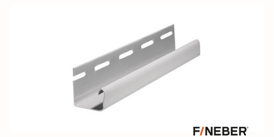 J-профиль для фасадных панелей Серый 3 м