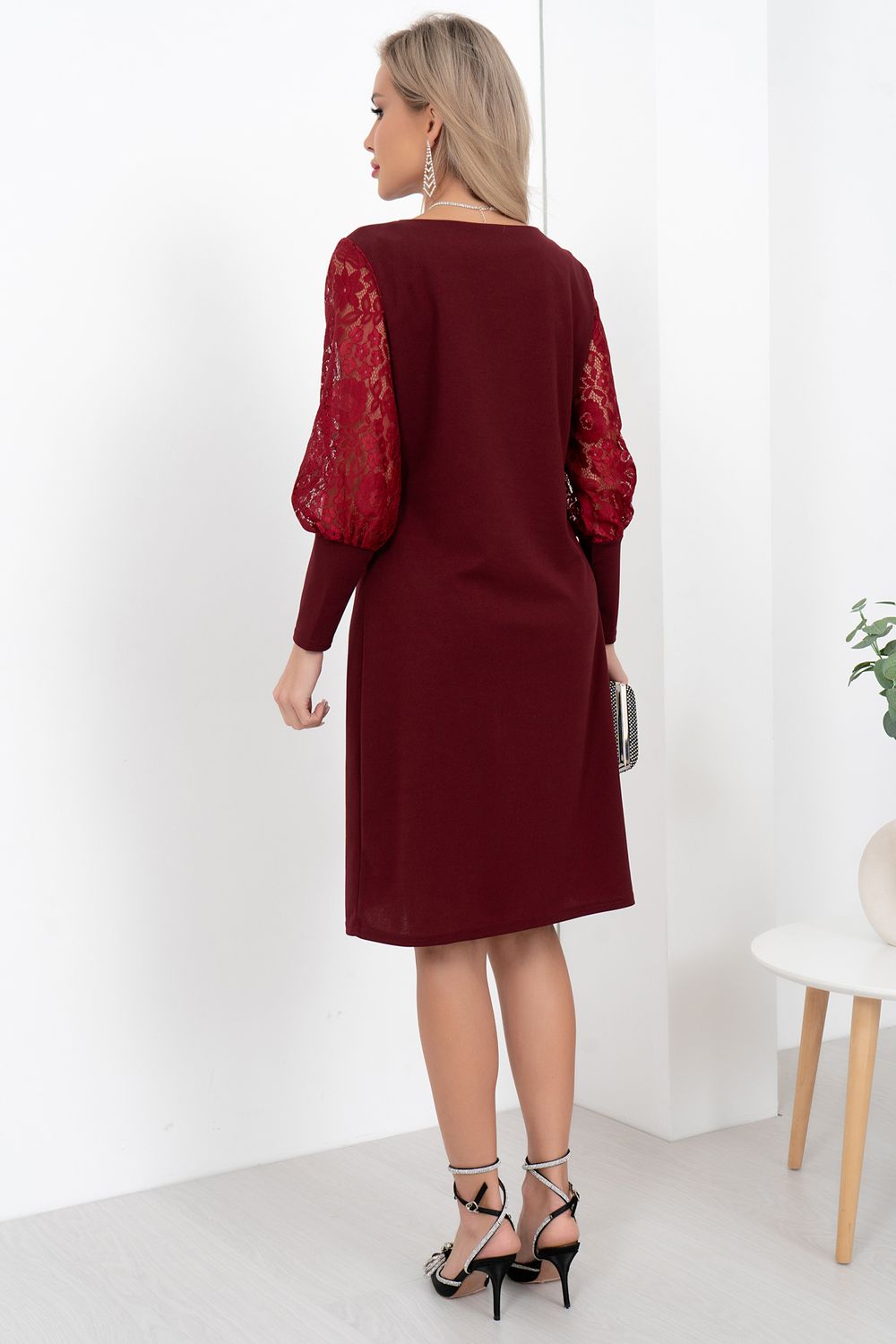 Платье Снежана (марсала) Р11-2002/3 Nikol