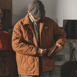 Gaomi Gaomi Мужская стеганая куртка с бриллиантами 2023 года, Мужская