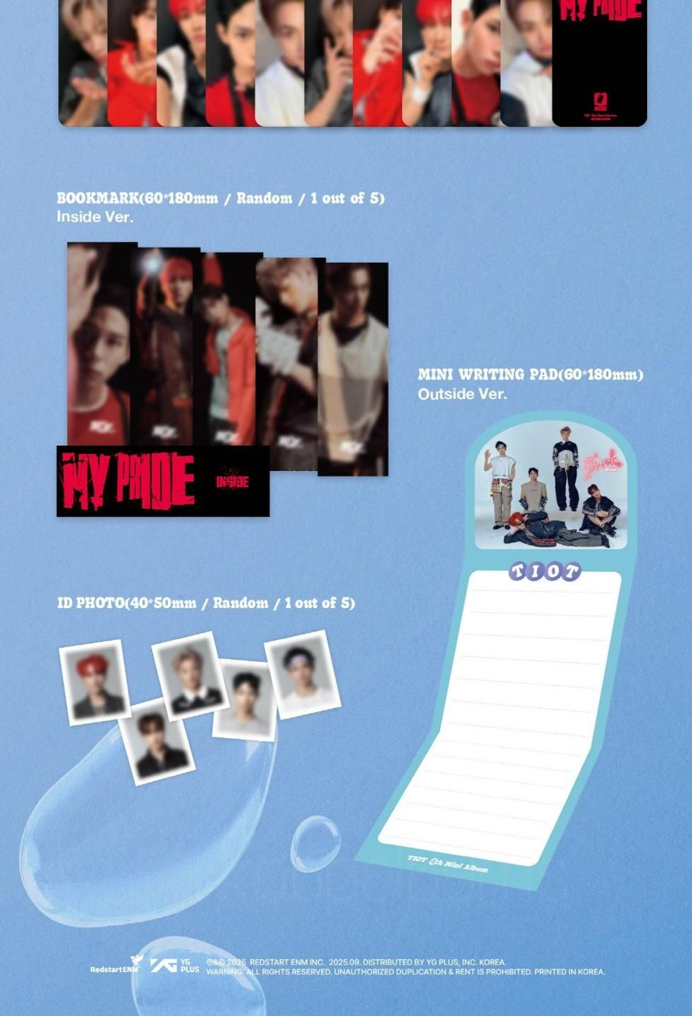 Альбом TIOT - MY PRIDE 4th Mini Album PHOTOBOOK 2 Version SET