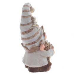 GAEM Фигурка декоративная "Гном", L12 W7 H19 см, 2в.