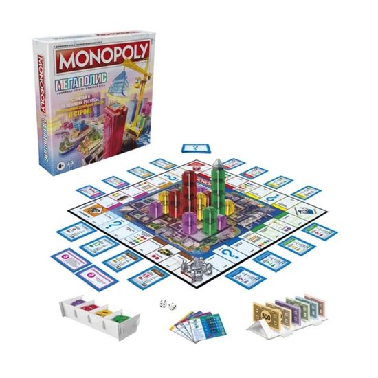 Настольная игра Hasbro Монополия Мегаполис