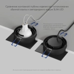 Встраиваемый светильник Denkirs DK-DH2021-BK