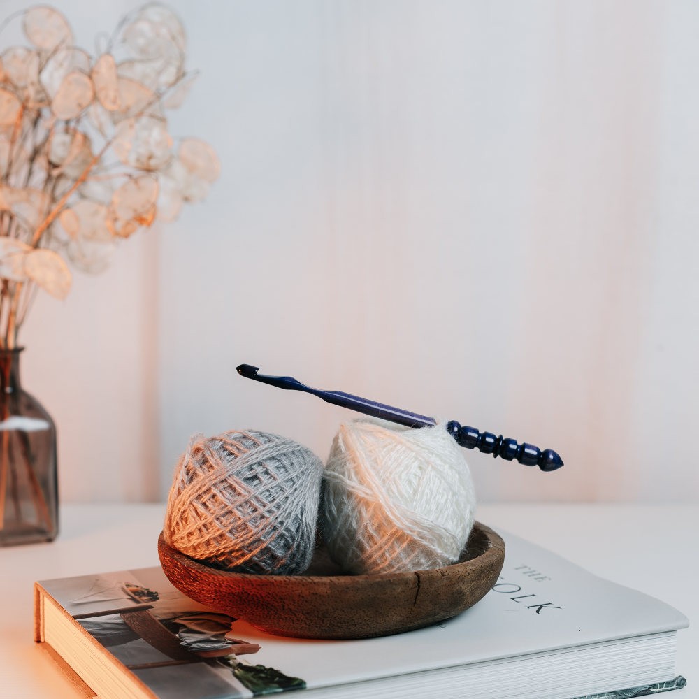 Деревянный крючок для вязания из древесины клена 7.5 мм. K346