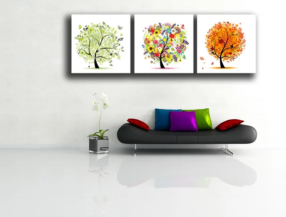 Модульная картина "Времена года"